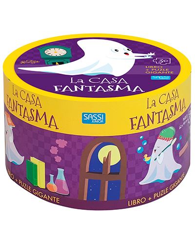 Libro Puzle Gigante La Casa Fantasma