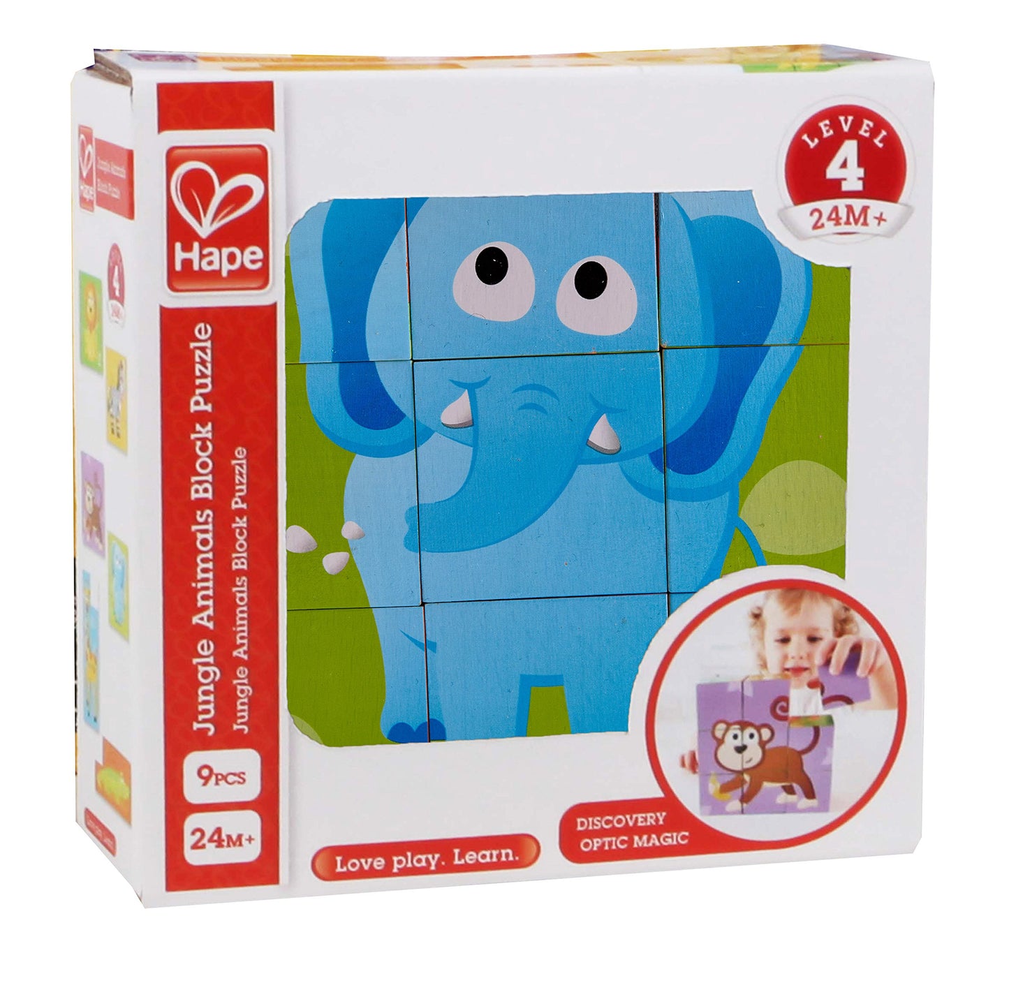 Hape Jungle Animals Block Puzzle