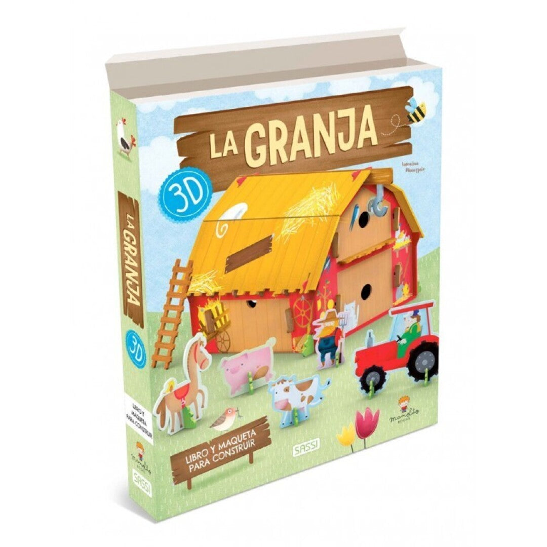 La Granja Libro y Maqueta 3D