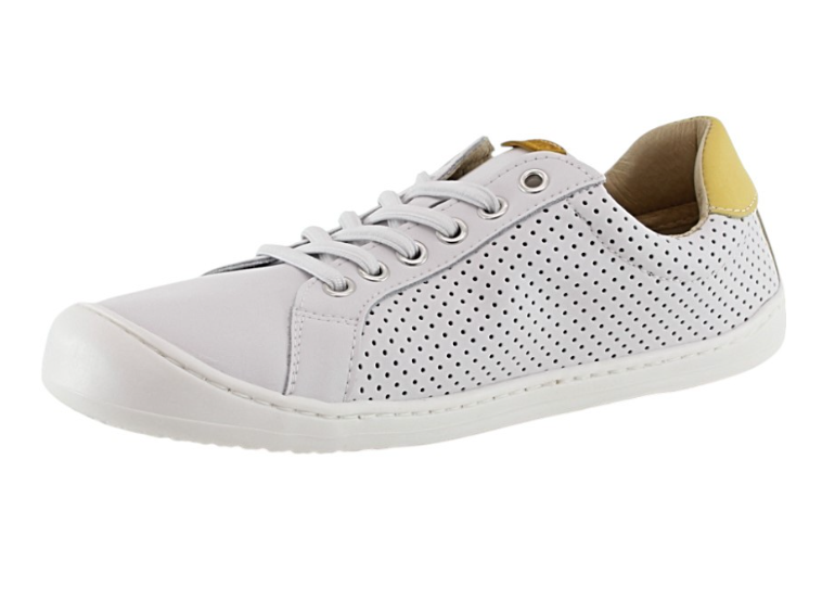 Picado Blanco/Amarillo S-8412-R Adulto - Barefoot - Flexi Nens