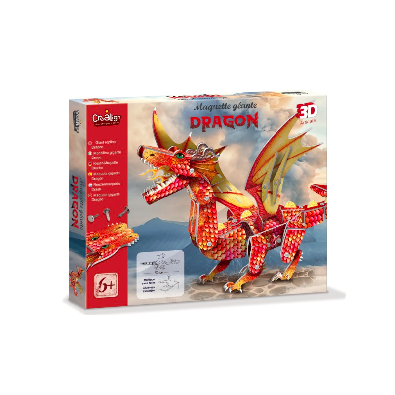 Dragón Maqueta 3D