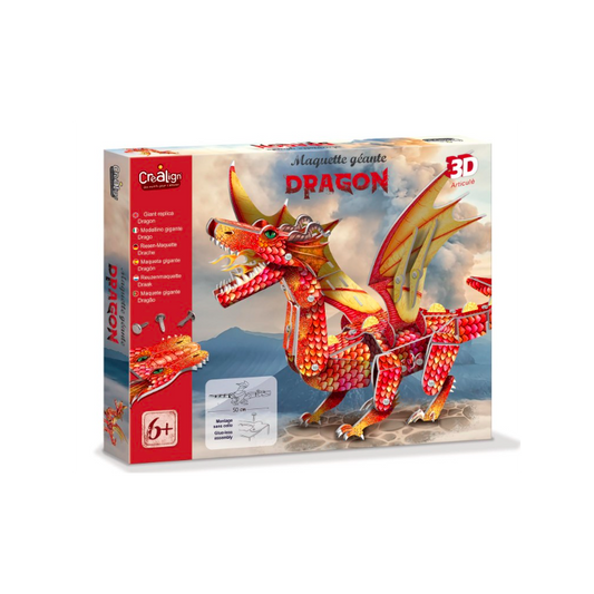 Dragón Maqueta 3D