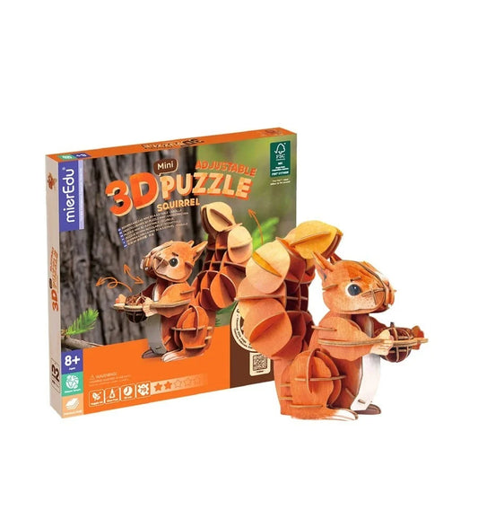 Squirrel Puzzle 3D