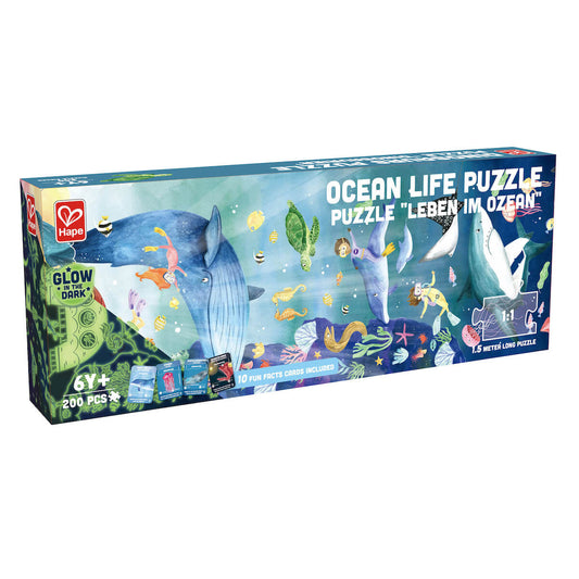 Ocean Life Puzzle Glow